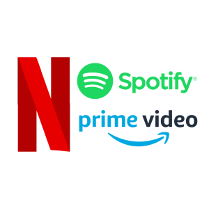 NETFLIX+SPOTIFY+PRIME VIDEO   3 MOIS